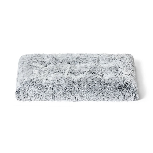 Snooza Calming Multimat Plush Faux Fur Pet Dog Bed Silver Fox Small