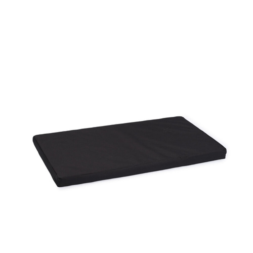 Superior Pet Crate Mat Canvas Dog Bed with Zippered Cover Black 42 Inch