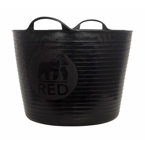 Tubtrug Non Toxic Flexible Strong Bucket Large 38L Black 