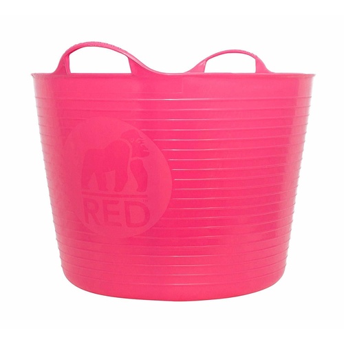 Tubtrug Non Toxic Flexible Strong Bucket Large 38L Pink 