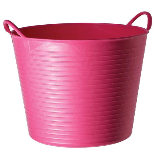Tubtrug Non Toxic Flexible Strong Bucket Medium 26L Pink 