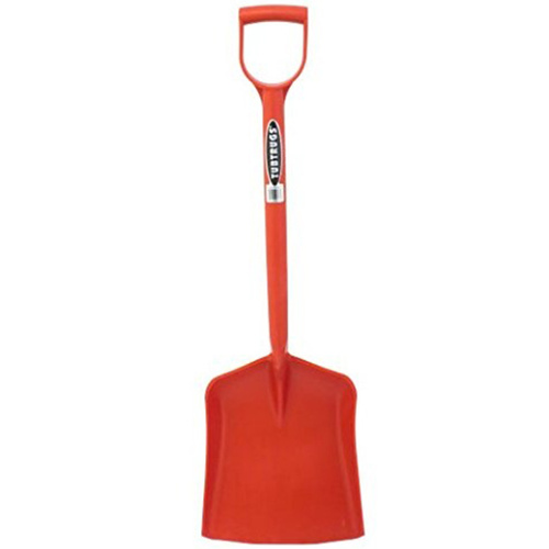 Tubtrugs Lightweight Super Durable Plastic Shovel Red 