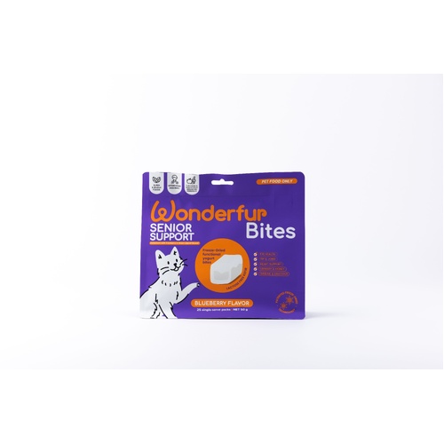 Wonderfur Bites Senior Support Freeze-Dried Treats for Cats 50g