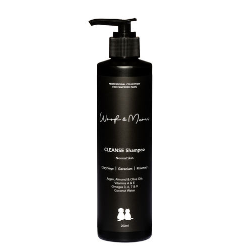 Woof & Meow Cleanse Dogs & Cats Grooming Shampoo 250ml