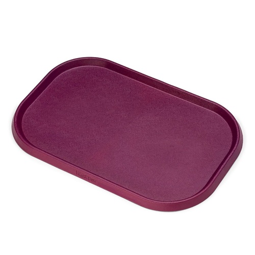 West Paw Seaflex Pet Dog Feeding Placemat Dishwasher Safe Tropic Red
