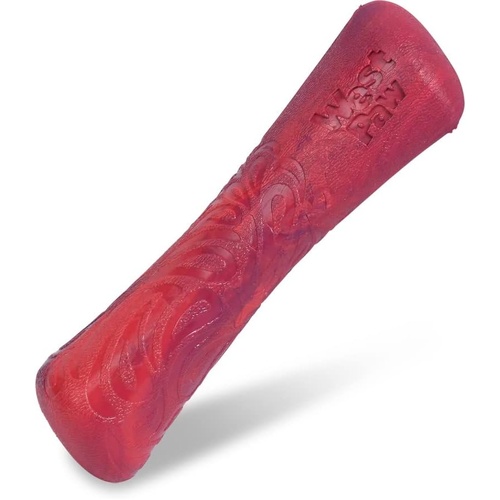 West Paw Drifty Interactive Floating Bone Pet Dog Toy Hibiscus Small