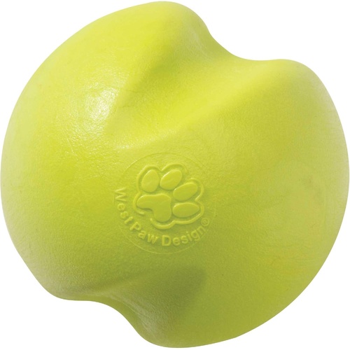 West Paw Jive Ball Interactive Play Durable Pet Dog Toy Granny Smith XS