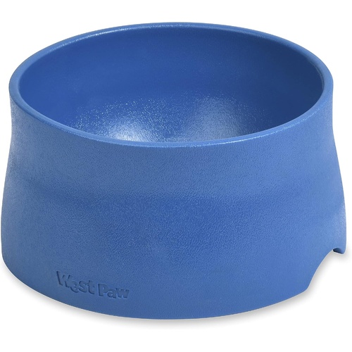 West Paw Non-Slip Seaflex Pet Dog Feeding Bowl Dishwasher Safe Marine