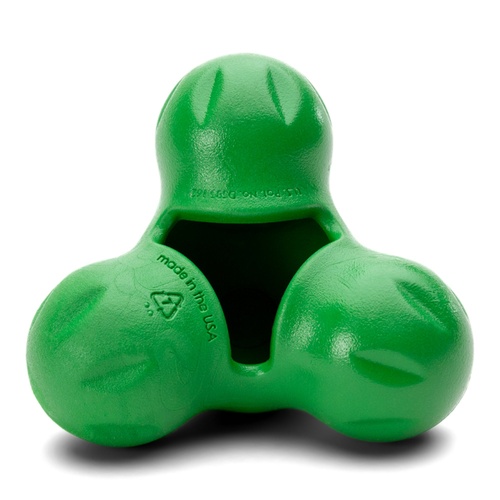 West Paw Tux Clover Treat Dispenser Durable Puzzle Dog Toy Small