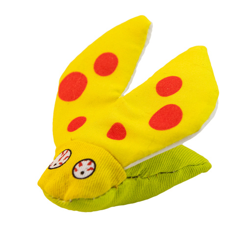 Yeowww Lady-Krinkle-Bug Catnip Filled Durable Cat Toy Jug 42 Pack