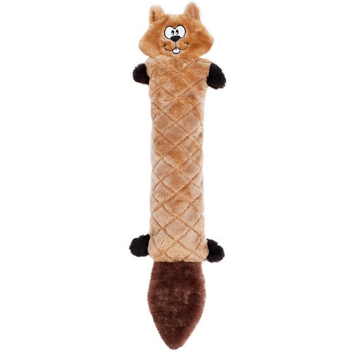 ZippyPaws Jigglerz: Chipmunk Interactive Plush Pet Dog Squeaker Toy