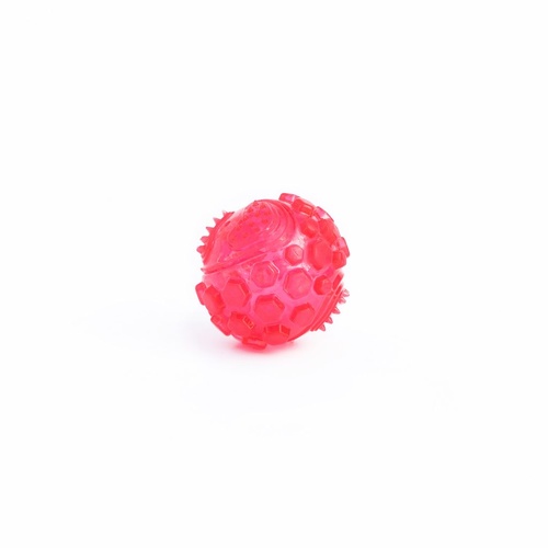ZippyPaws ZippyTuff Squeaker Ball Interactive Durable Pet Dog Toy Pink Large