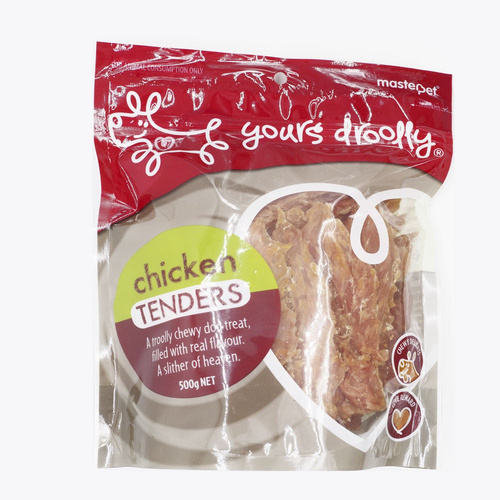 Yours Drolly Chicken Tenders High-Protein Dog Training Treats 500g
