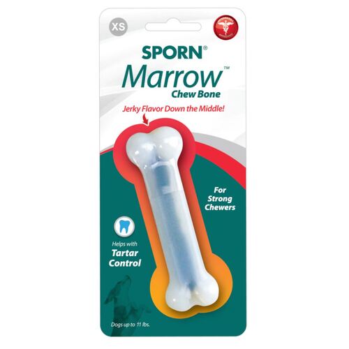 Sporn Marrow Bone Dental Care Durable Dog Chew Toy XS